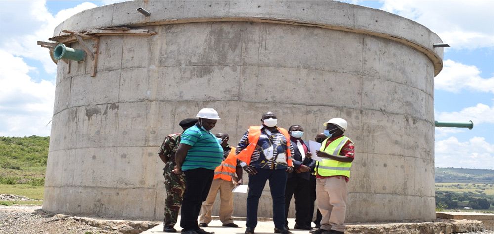 DR TUIMUR INSPECTS ONGOING WATER PROJECTS 